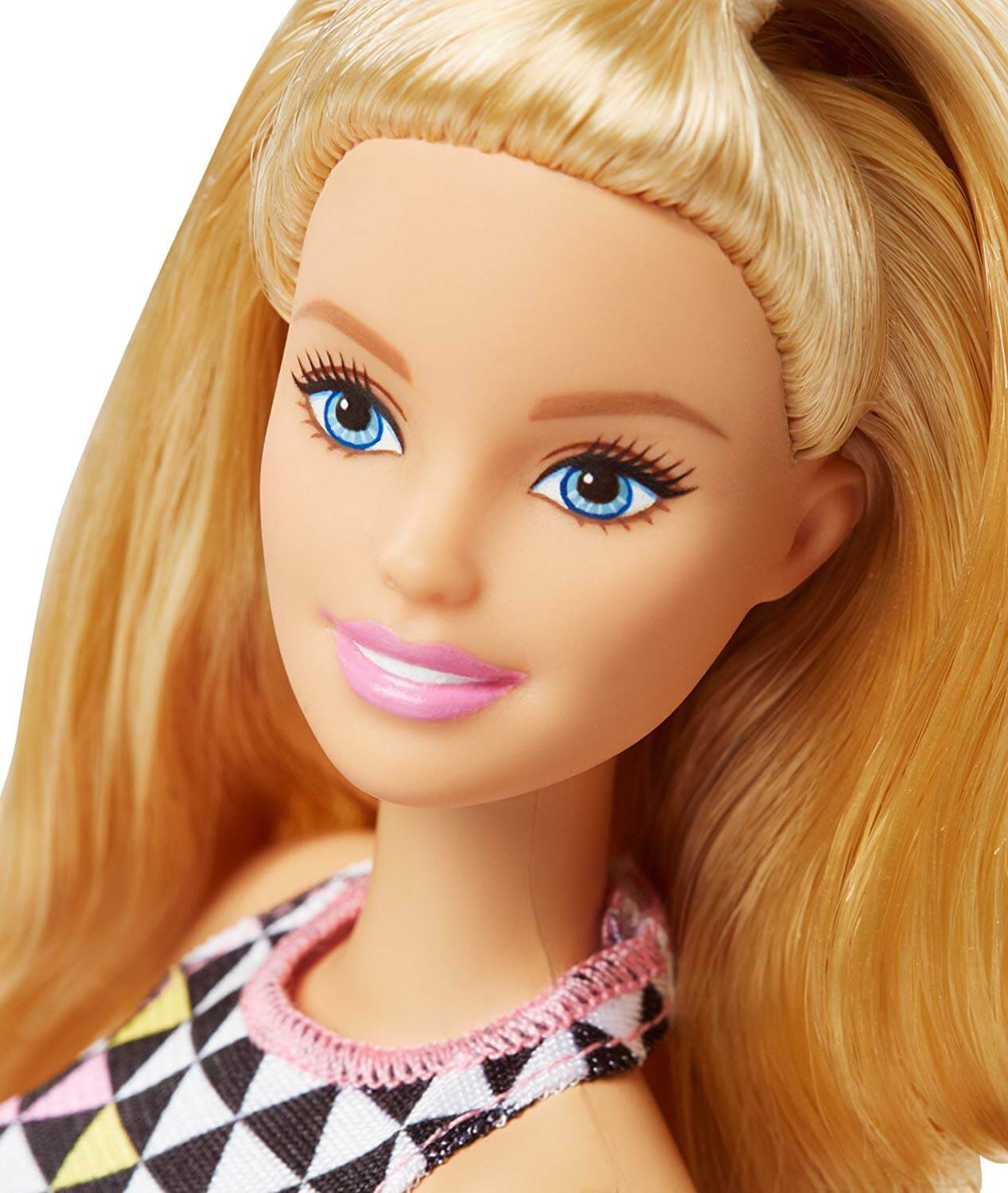 Muñeca Vestido Rayas ( Mattel DVX68 ) imagen b