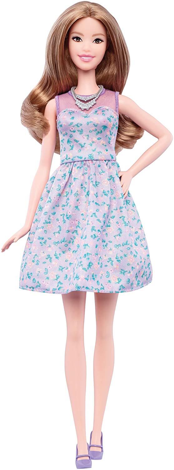 Muñeca Vestido Lavanda ( Mattel DVX75 ) imagen a