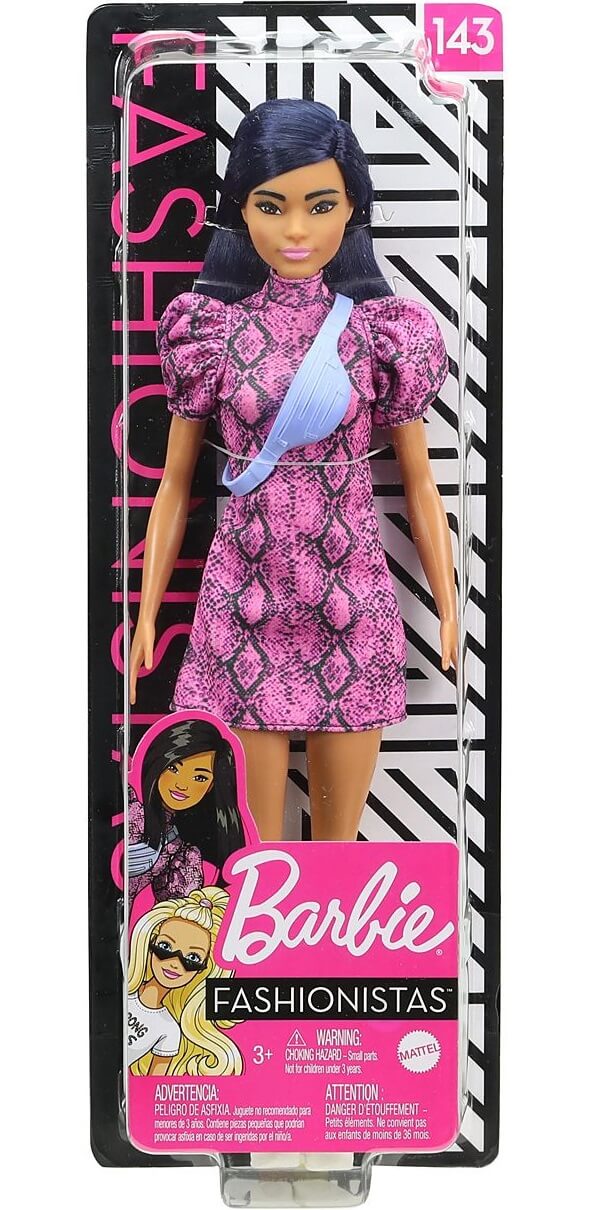 Barbie vestido serpiente ( Mattel GXY99 ) imagen e
