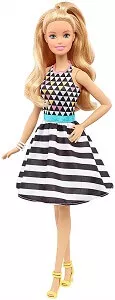 Muñeca Vestido Rayas