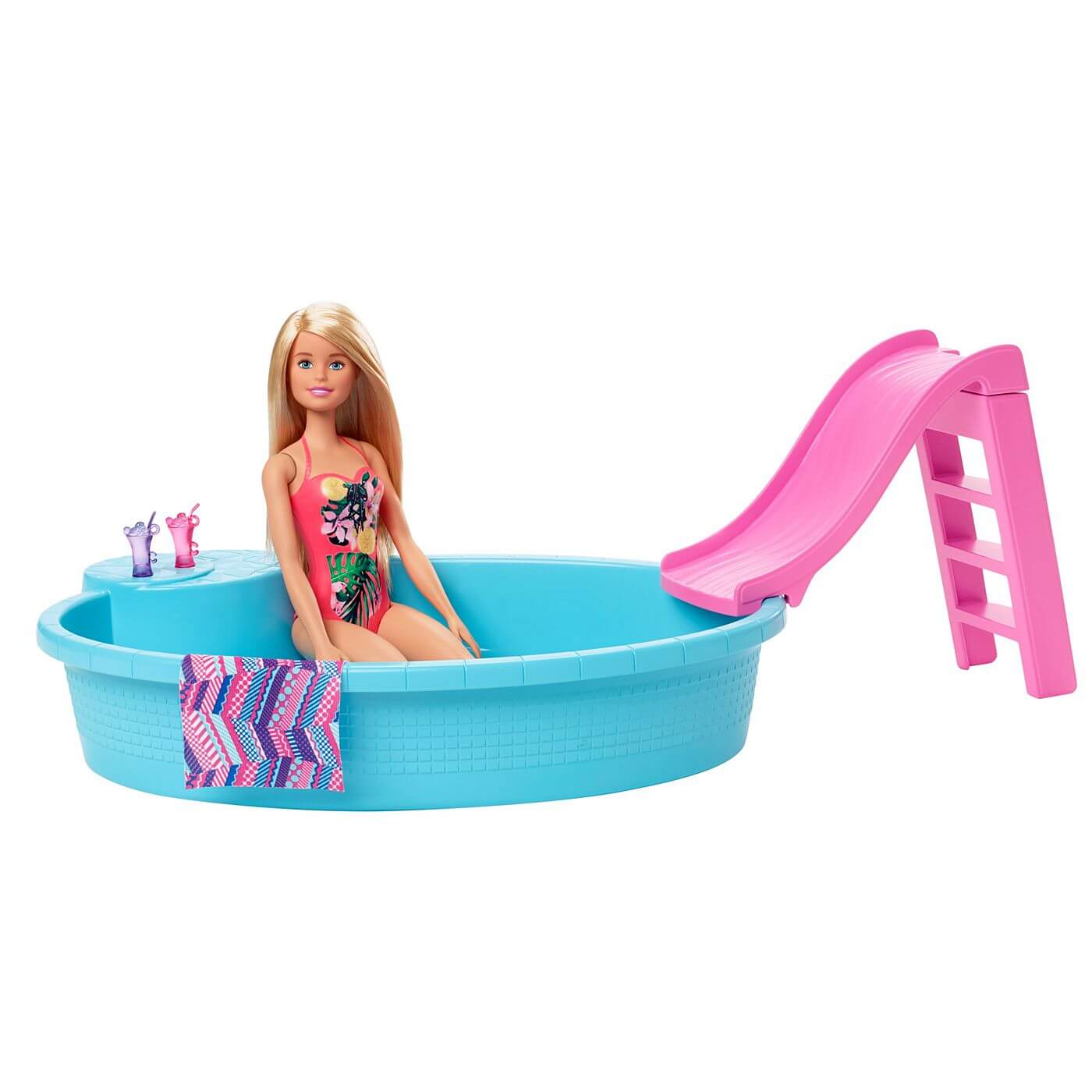 Barbie con Piscina ( Mattel GHL91 ) imagen d