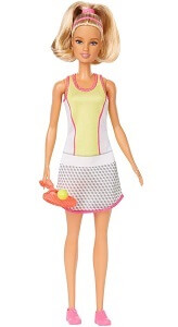 Barbie yo quiero ser tenista con accesorios