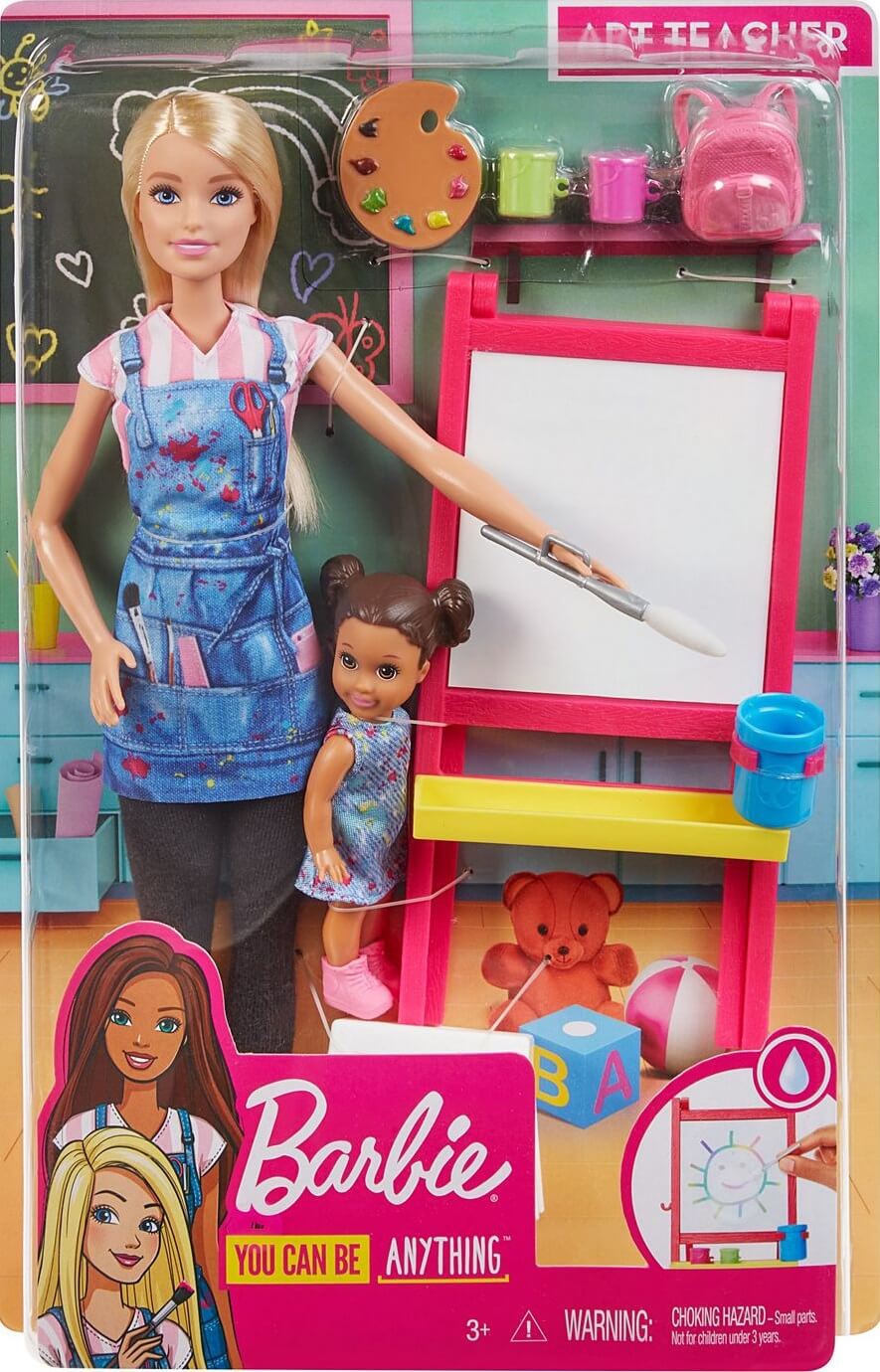 Barbie Quiero Ser Mestra de Arte ( Mattel GJM29 ) imagen d