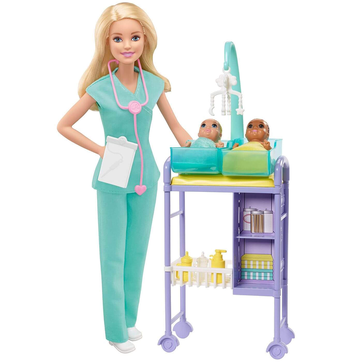 Barbie Pediatra ( Mattel GKH23 ) imagen a