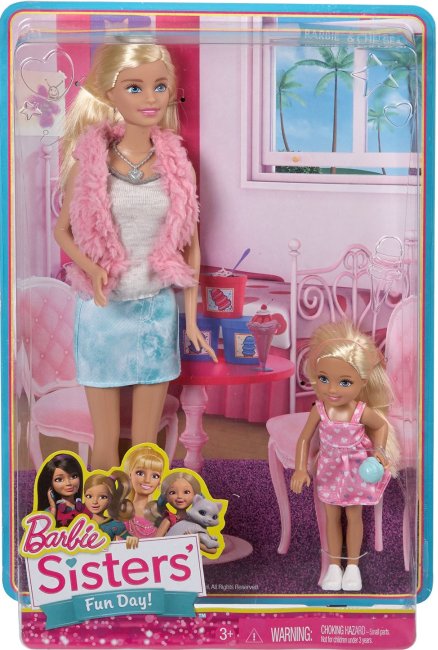 Barbie y Chelsea ( Mattel CGT44 ) imagen d