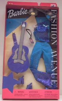 Barbie Fashion Avenue Rock Star Purple