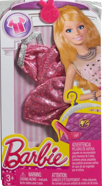 Complementos Blusa de tirante rosa brillante ( Mattel CFX76 ) imagen b