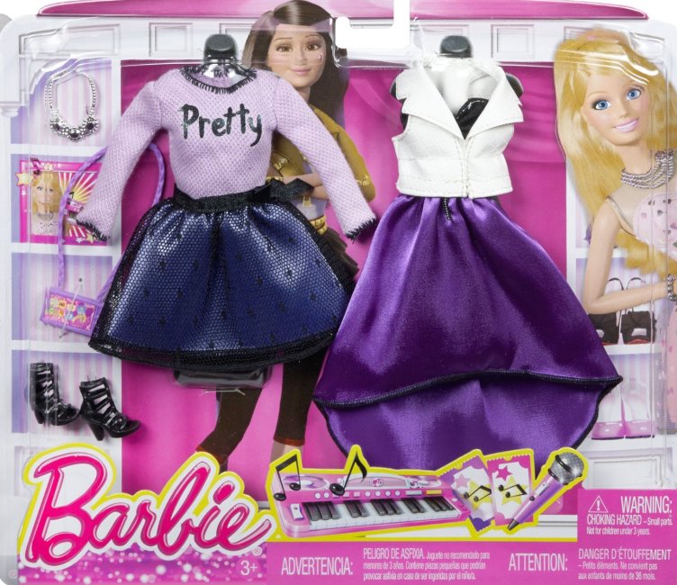 Pack de 2 vestidos modelo E ( Mattel CFY12 ) imagen b