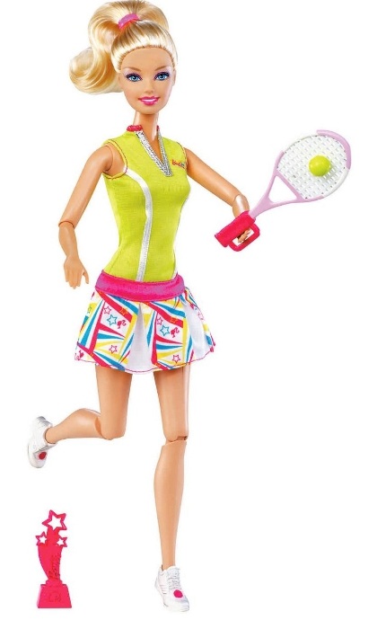 Barbie tenista (articulada)