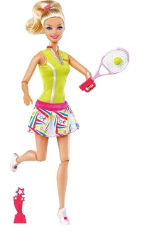 Barbie tenista (articulada)