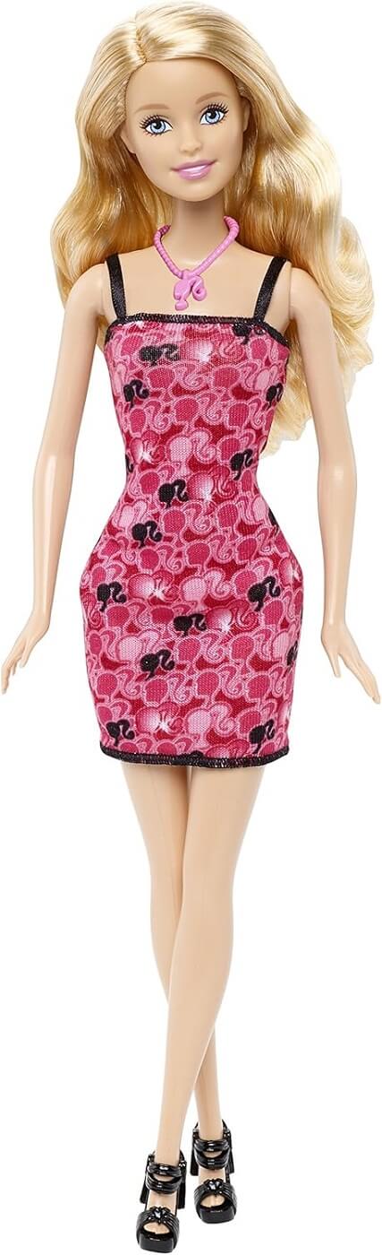 Barbie chic vestido silueta Barbie ( Mattel BCN30 ) imagen b