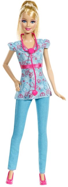 Barbie doctora ( Mattel BDT23 ) imagen a