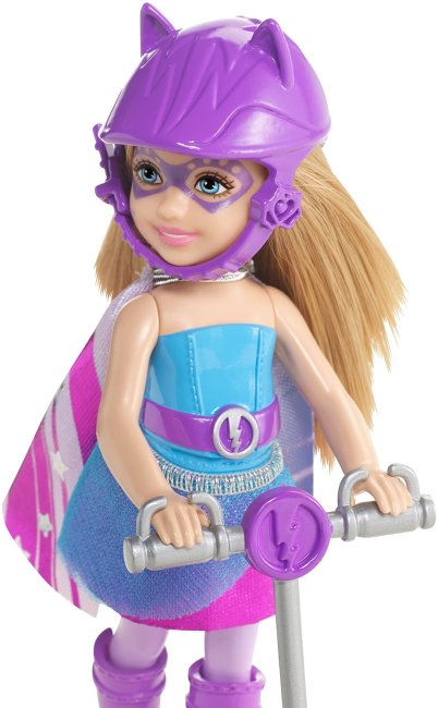 Chelsea vestido azul en su patinete ( Mattel CDY70 ) imagen b