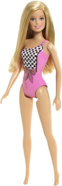 Barbie en la playa