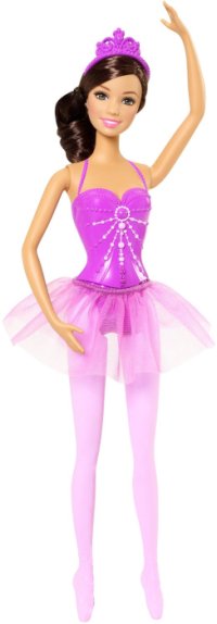 Amiga barbie bailarina rosa