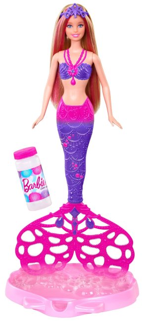 Barbie  sirena burbujas mágicas ( Mattel CFF49 ) imagen a