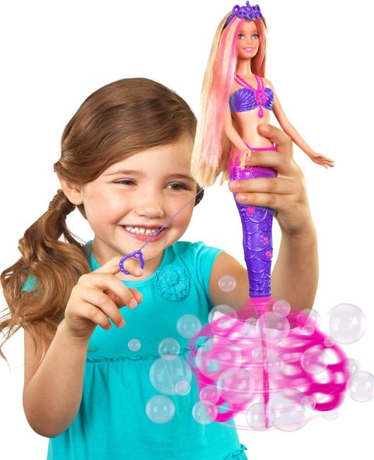 Barbie  sirena burbujas mágicas ( Mattel CFF49 ) imagen d