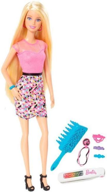 Barbie mechas arcoiris ( Mattel CFN48 ) imagen a