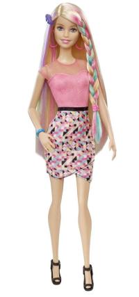Barbie mechas arcoiris