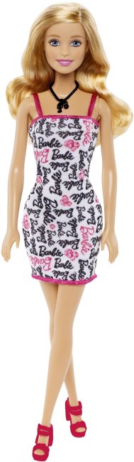 Barbie chic vestido letras ( Mattel BCN29 ) imagen a