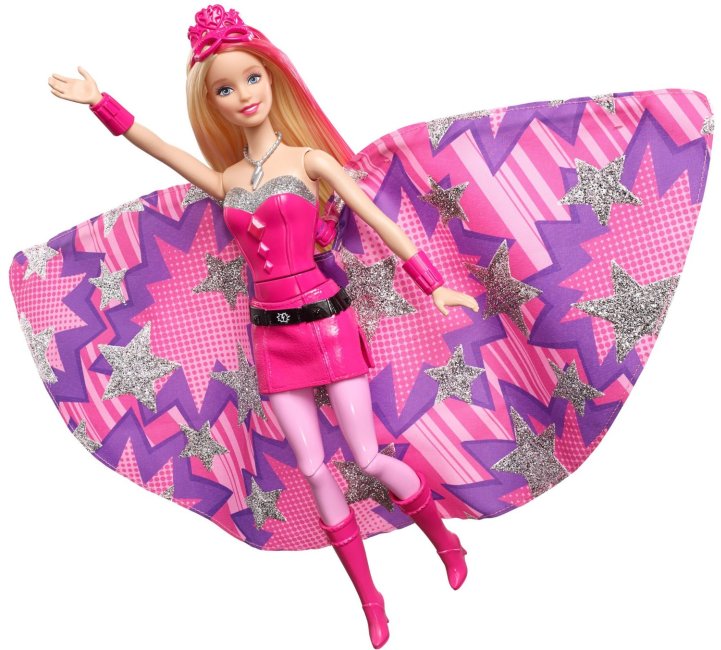Barbie superprincesa 2 en 1  ( Mattel CDY61 ) imagen a