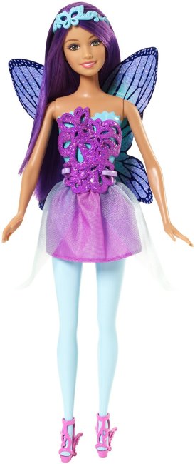 Barbie combi hada MORADA ( Mattel CFF34 ) imagen a