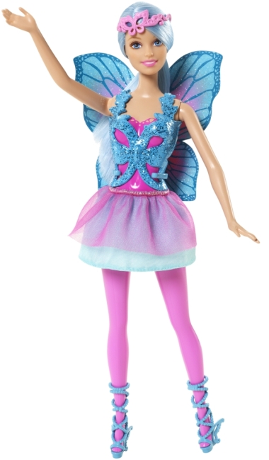 Barbie combi hada AZUL ( Mattel CFF35 ) imagen a