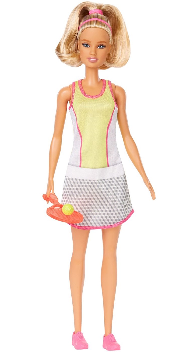 Barbie yo quiero ser tenista con accesorios ( Mattel GJL65 ) imagen a