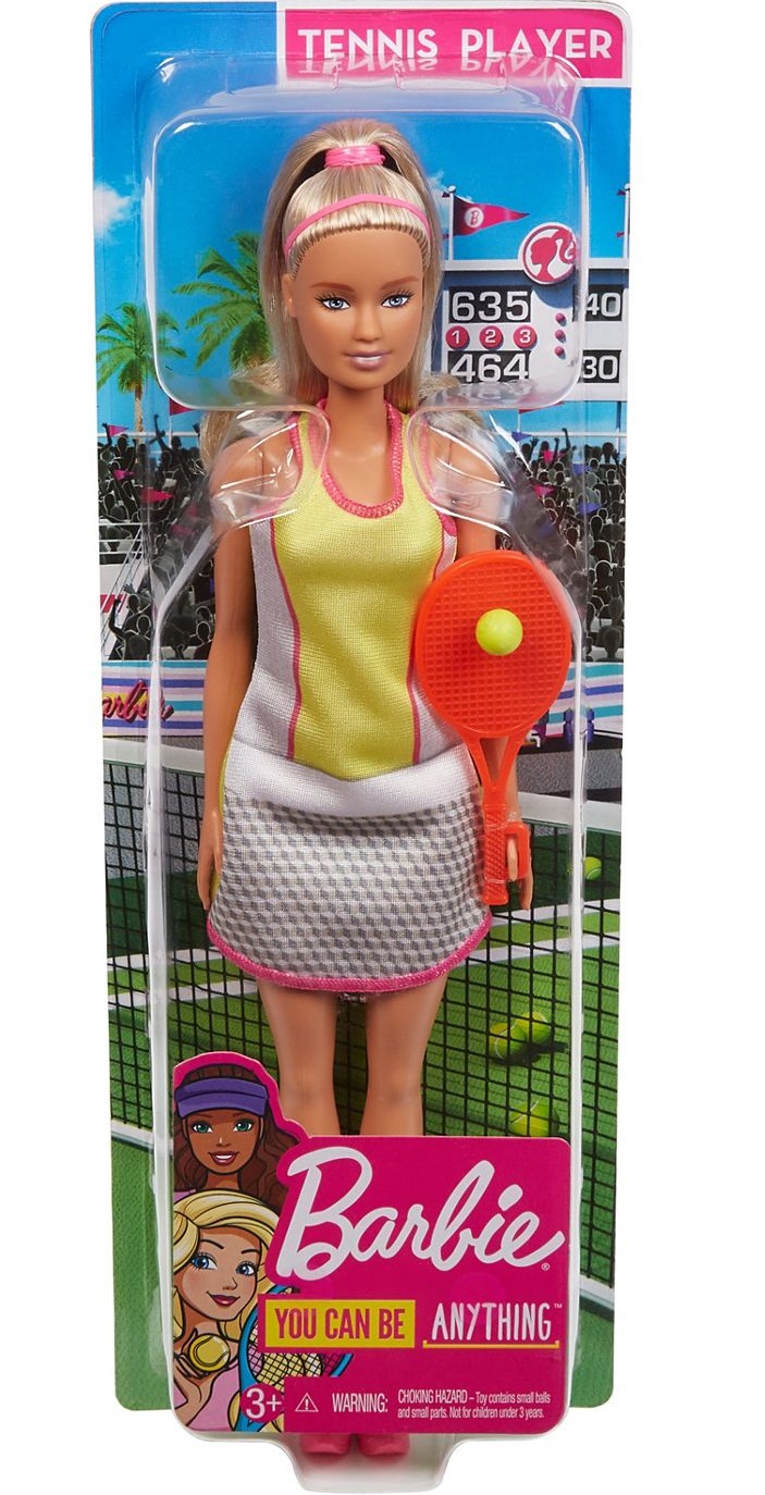 Barbie yo quiero ser tenista con accesorios ( Mattel GJL65 ) imagen e