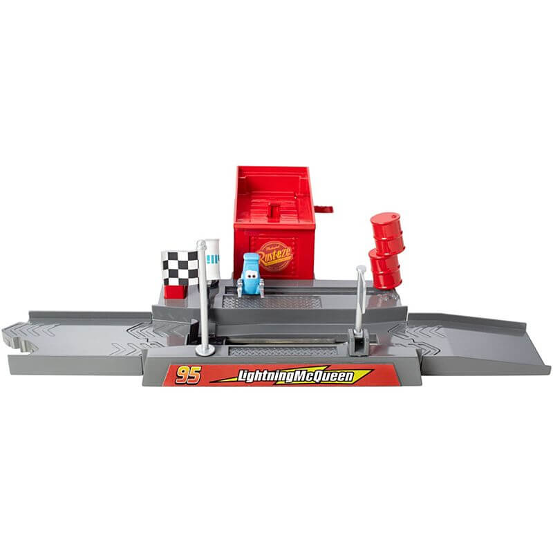 Cars: Piston Cup Pit Stop Play and Race Launcher ( Mattel CDP74 ) imagen d