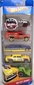 HW City Works 5-Pack
