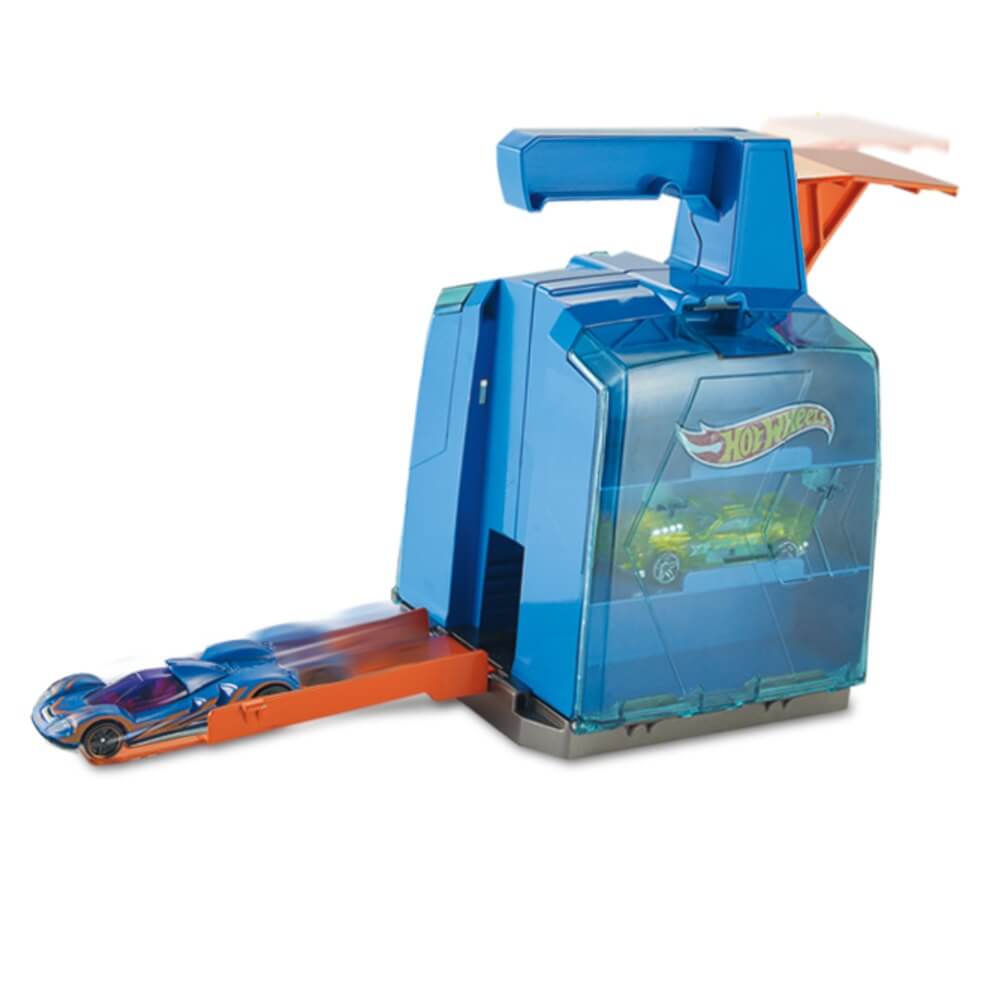 Superlanzador Minigaraje Track Builder ( Mattel GCF92 ) imagen b