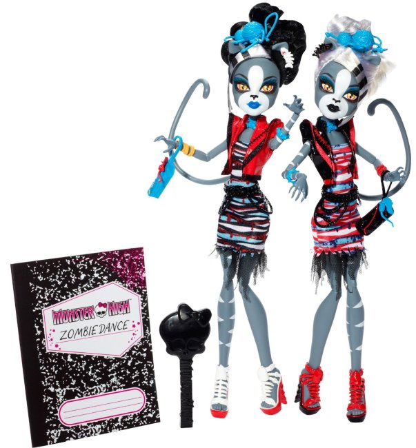 Zombi-Baile Mewlody y Purrsephone ( Mattel BJR16 ) imagen a