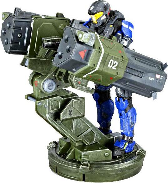 Halo Reach. Rocket Launcher with Spartan JFO custom ( McFarlaneToys 18938 ) imagen b
