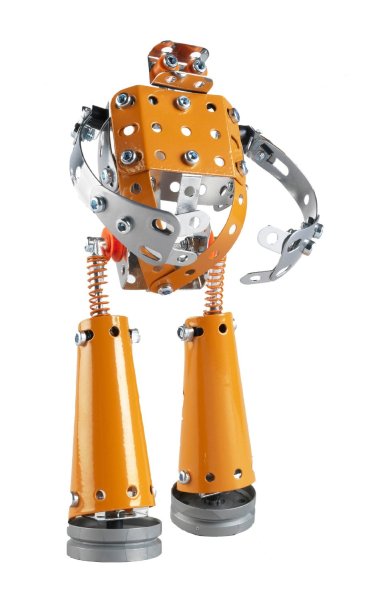 Robot  naranja ( Meccano 892400A ) imagen a