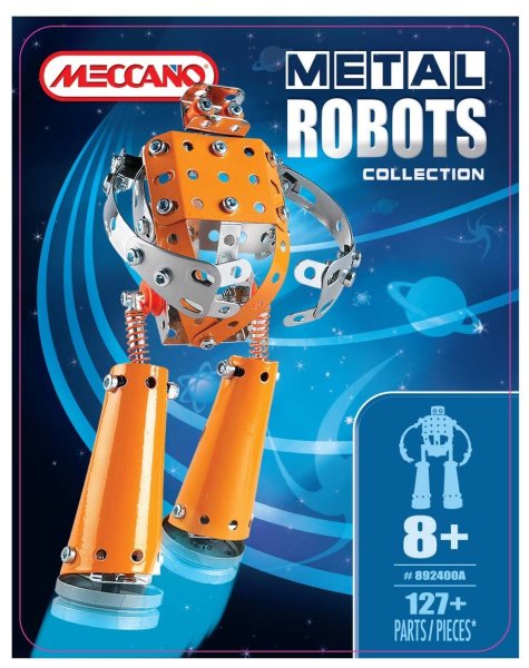 Robot  naranja ( Meccano 892400A ) imagen b