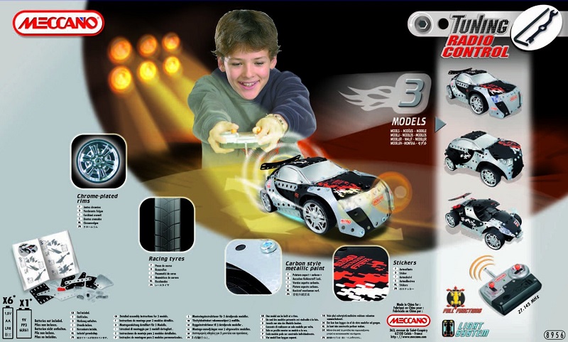 Tuning Radio Control CARBON STYLE ( Meccano 868956 ) imagen e