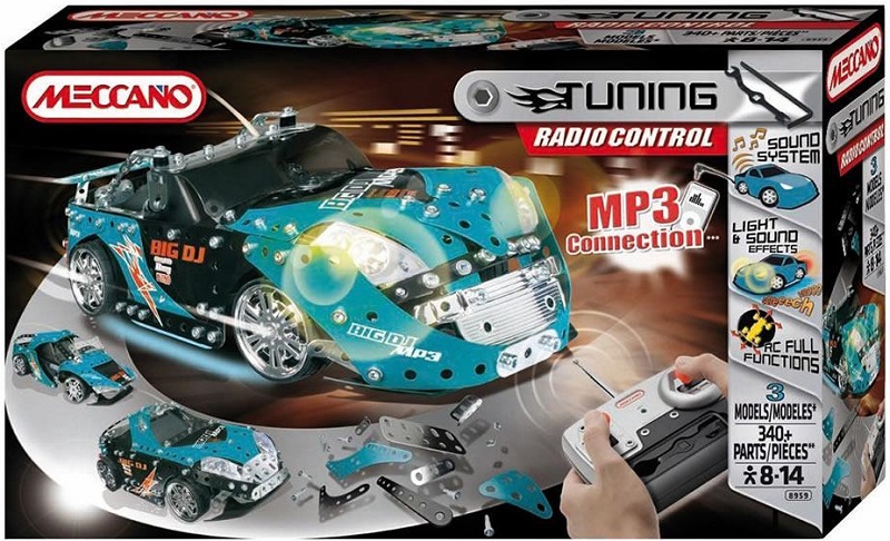 Tuning Radio Control MP3 Sound System-AZUL ( Meccano 868959 ) imagen e