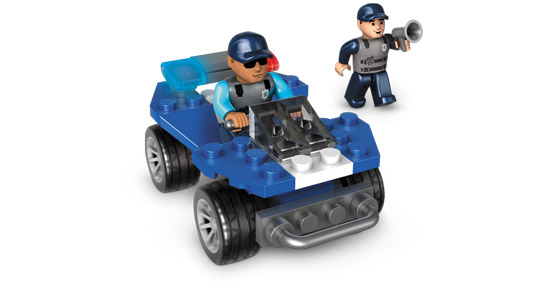 Vehículo Todoterreno de Policía ( Mega Bloks 223 ) imagen a
