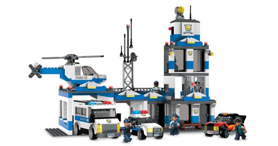 Cuartel de Policía ( Mega Bloks 2420 ) imagen a