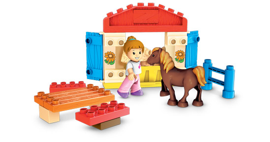 Establo para ponis ( Mega Bloks 361 ) imagen a
