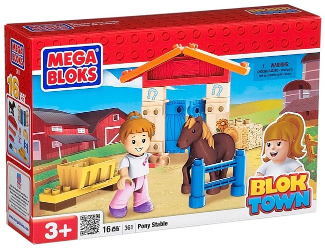 Establo para ponis ( Mega Bloks 361 ) imagen c