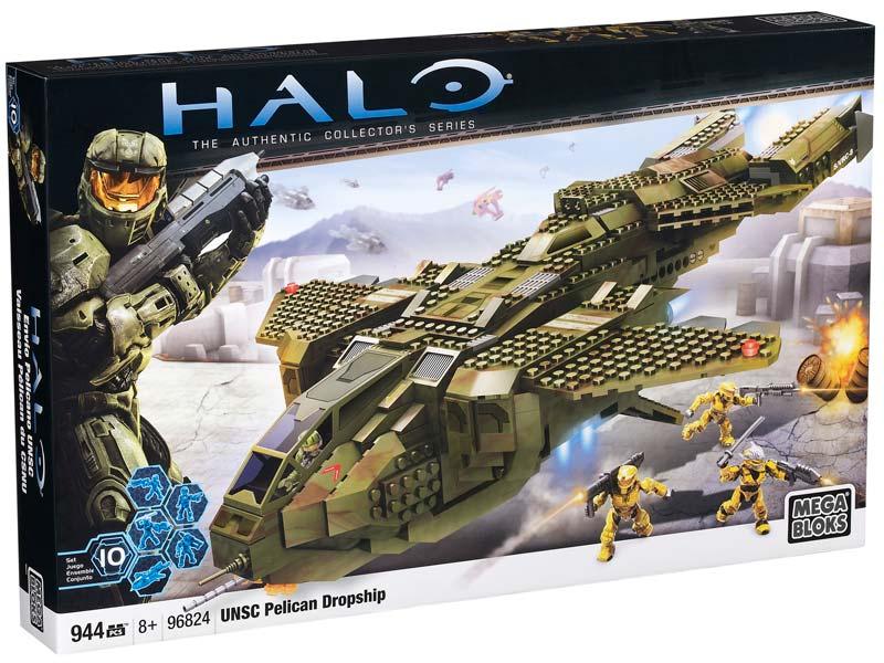 los juguetes de halo