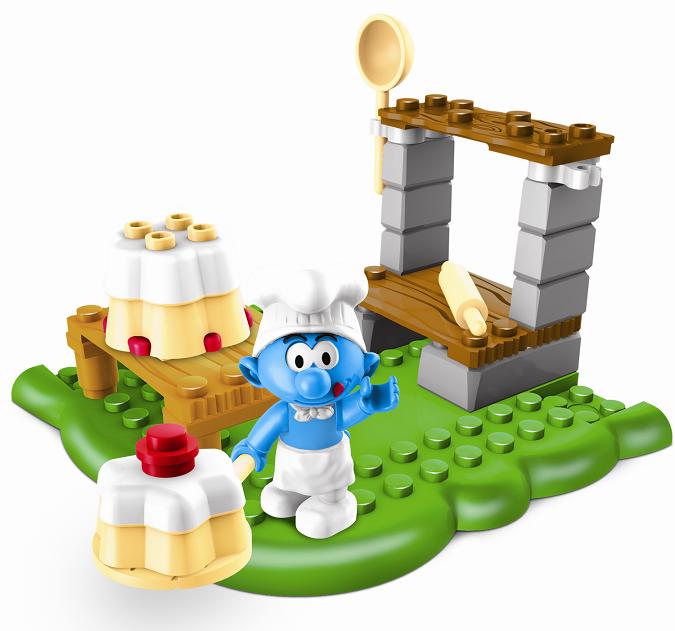 Pitufo Pastelero ( Mega Bloks 10702 ) imagen a