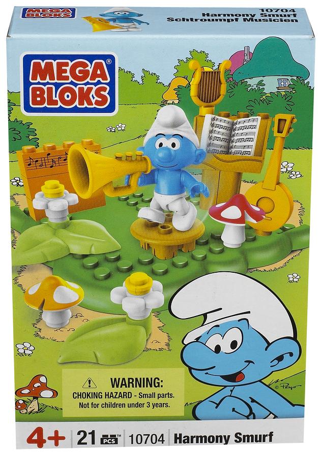 Pitufo Músico ( Mega Bloks 10704 ) imagen b