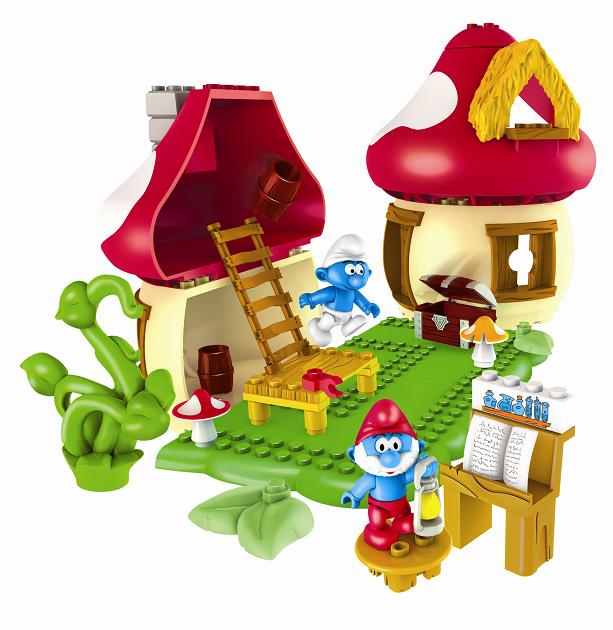 Mega Bloks La Casa de Papa Pitufo Mega Bloks 10709 Juguetes Juguetodo