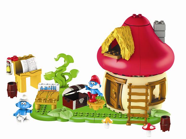 La Casa de Papá Pitufo ( Mega Bloks 10709 ) imagen b