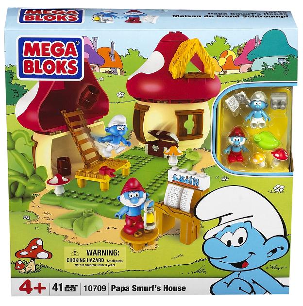 La Casa de Papá Pitufo ( Mega Bloks 10709 ) imagen c