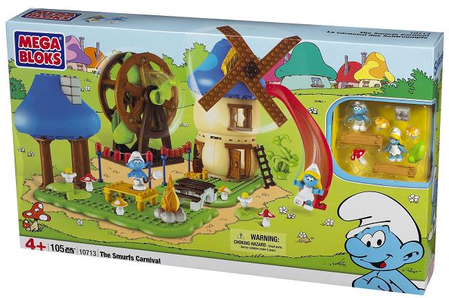 El Pueblo de los Pitufos ( Mega Bloks 10713 ) imagen b