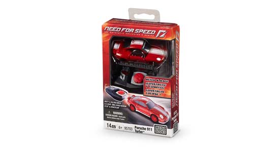 Mega Bloks Need For Speed Porsche 911 – Mit Key Launcher, 14 Teile, Ab 6 Jahren